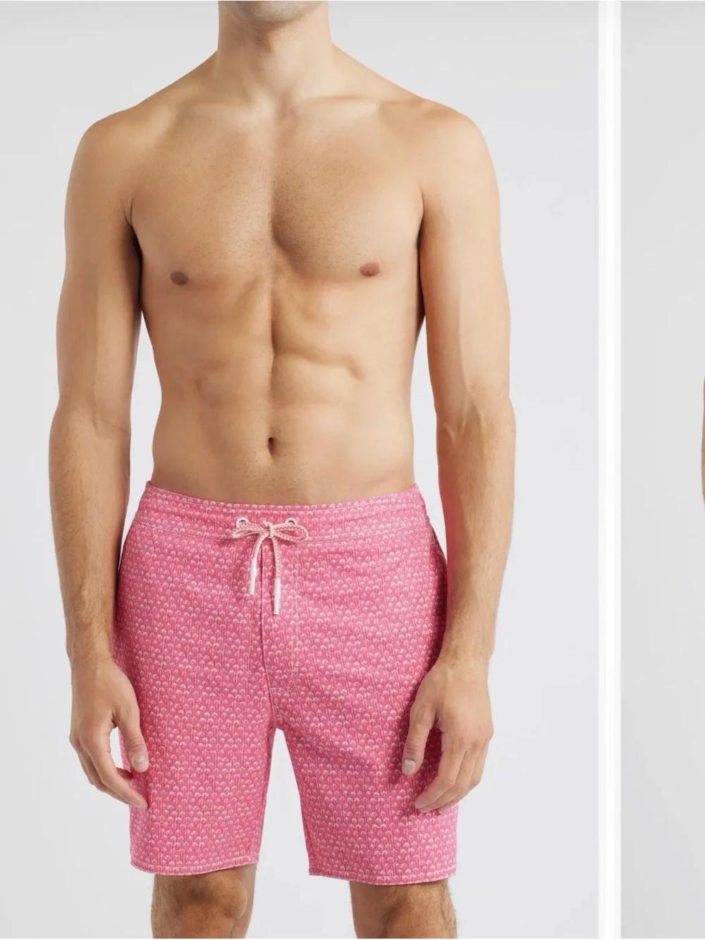 NWT Johnnie-O Dahlia Scallop Swim Board Shorts Size XXL